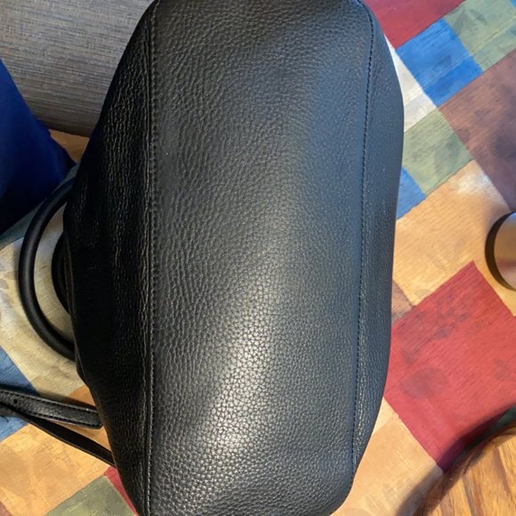 Black leather Tory Burch satchel - Picture 7 of 7